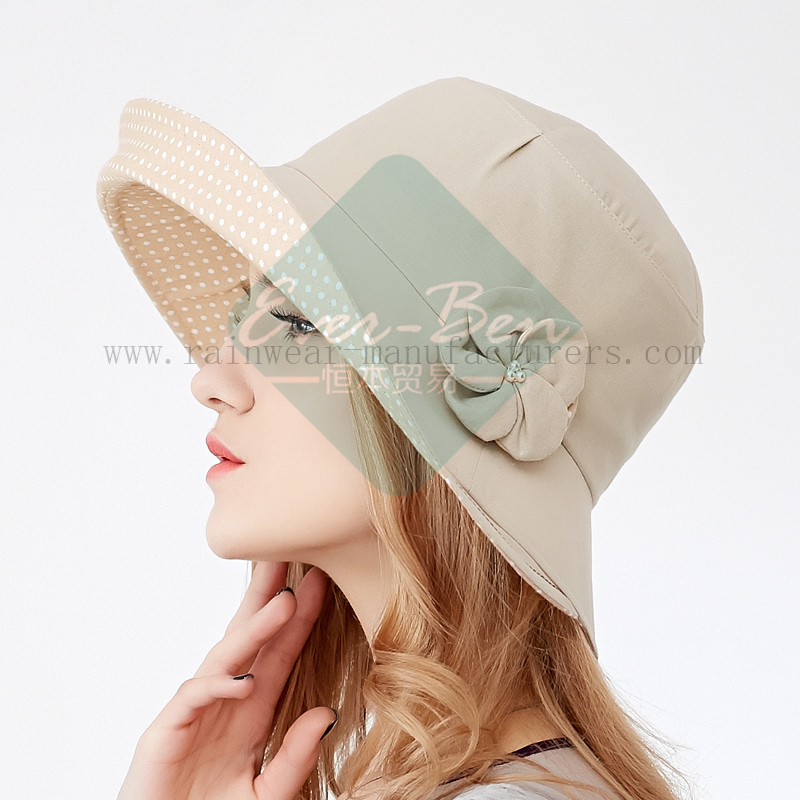 Fashion ladies shade hat4